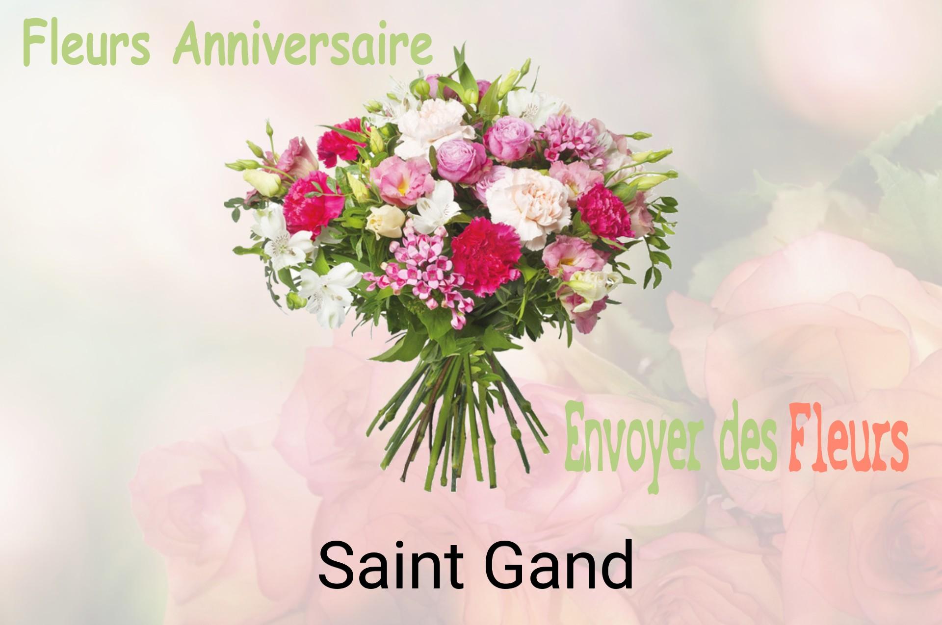Bouquet de fleurs d’anniversaire livré à Saint-Gand