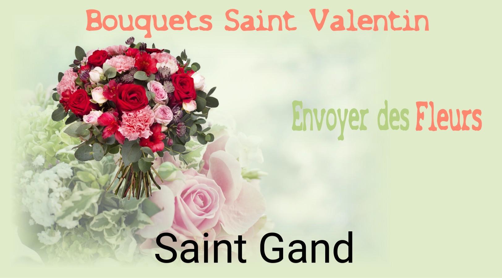 Roses de Saint-Valentin livrées à Saint-Gand